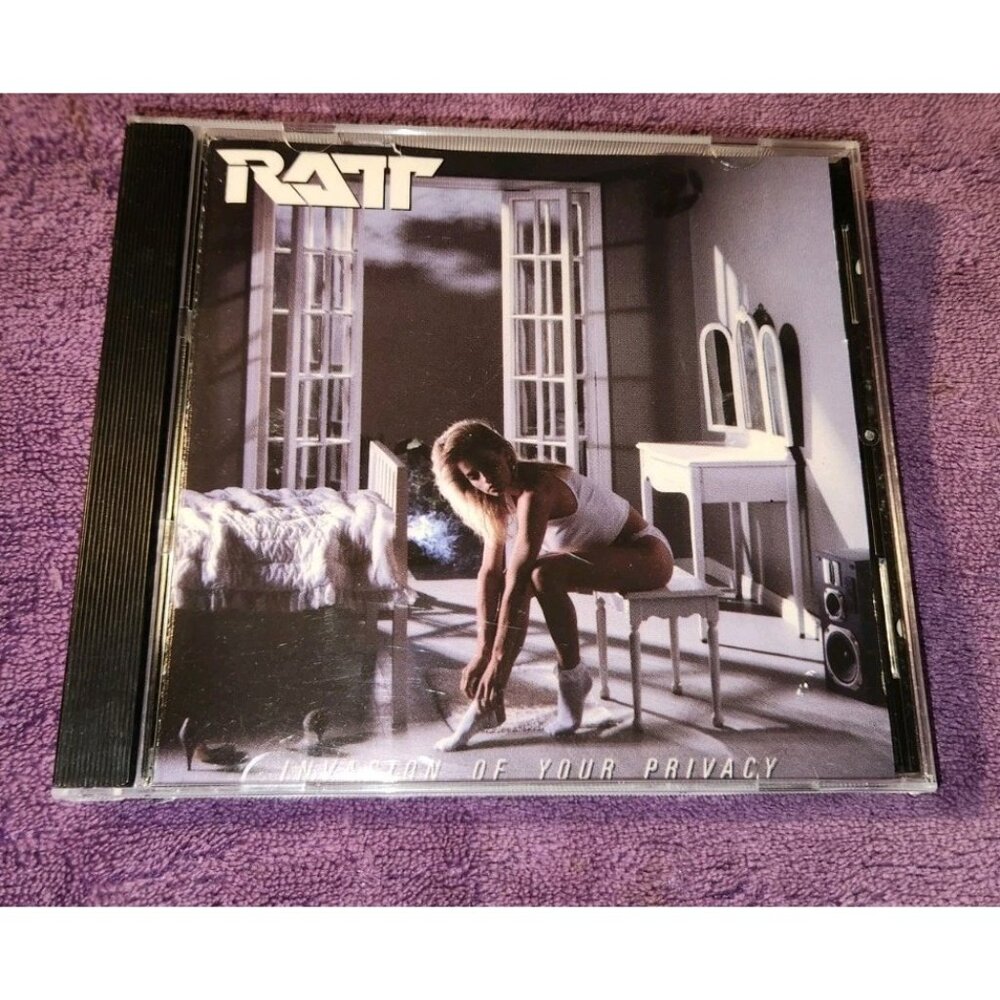 RATT hair metal cd INVASION OF YOUR PRIVACY beau hill made in usa by pdo